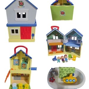 Bundle Lot Cocomelon J.J Playset House